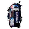 Boombah Superpack Hybrid Rolling Bat Bag - Wheeled & Backpack Version - USA Baseball Flag White/Royal Blue/Red view 4
