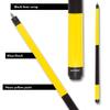 Action Starter COL07 Neon Yellow Pool Cue view 3