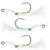 Jigging Assist Hooks, Size 9/0, 12 Pcs Quad Rope Design for Rigging Metal Jigs, 4 Pack 3pcs/Pack, Ideal for Tuna, Amberjack, and Deep Sea Jigging view 1