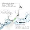Jigging Assist Hooks, Size 9/0, 12 Pcs Quad Rope Design for Rigging Metal Jigs, 4 Pack 3pcs/Pack, Ideal for Tuna, Amberjack, and Deep Sea Jigging view 2