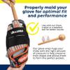 TOFL Baseball Glove Wrap Band for Break-in, Shaping & Glove Care | Baseball Glove Accessories for Mens, Womens, Adult & Youth Mitts - Life's Pitch view 2