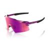 100% AEROCRAFT Sunglasses - Scratch-Resistant Lens - Lightweight and Durable Sunglasses for Outdoor Sports - Gloss Purple Chrome, Purple Multilayer Mirror view 1