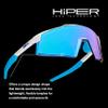 100% AEROCRAFT Sunglasses - Scratch-Resistant Lens - Lightweight and Durable Sunglasses for Outdoor Sports - Soft Tact Black, HiPER Red Multilayer Mirror view 4