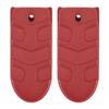 NDZ Performance Finger Extension Magazine Base Plate for Sig P365 XL 9mm, Anodized Aluminum, Aspis Cut Design, Made in The USA - Red, Two Pack view 2