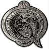 5.11 Tactical Patch - Global Eagle Patch, Hook-Back Adhesion, Laser-Cut to Size, Silver, Style 92307 view 1