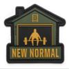 5.11 Tactical Patch - New Normal Patch, Hook-Back Adhesion, Laser-Cut to Size, Military Green, Style 81981 view 1