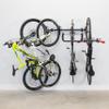 Teal Triangle G-Swivel Wall Mount Bike Rack for Garage - Premium Bicycle Stand & Hanger - Adjustable Bike Hanger for Garage with Rotating Hooks - Indoor Bicycle Rack System for 4 Bikes view 3
