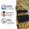 IFAK (Individual First Aid Kit) Trauma Kit with CAT Tourniquet  Medical Pouch for Tactical, Outdoor, Hiking, Military  Backpacking Emergency Medical Kit for Bleeding Control (Black) view 4