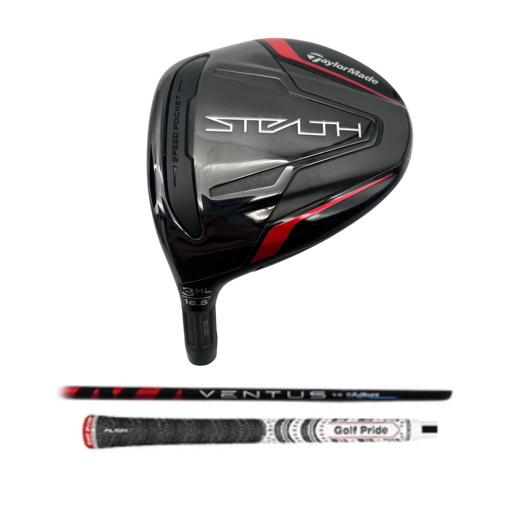 Left Handed TaylorMade Stealth #3HL Fairway, Fujikura Ventus Black/Red Shaft (Regular)