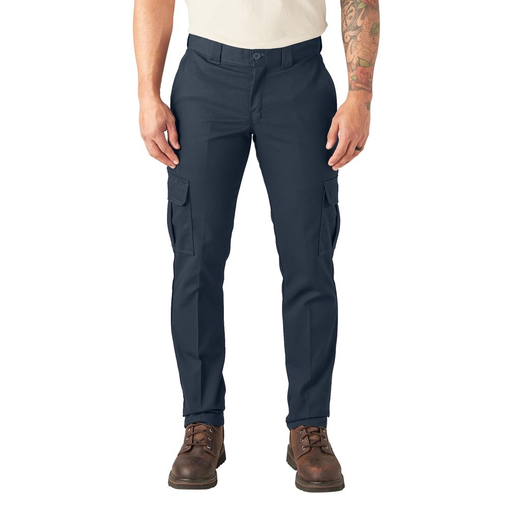 Dickies Slim Fit Cargo Pants. Dark Navy, 30 30