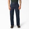 Dickies Loose Fit Double Knee Work Pants. Dark Navy, 42 34 view 2