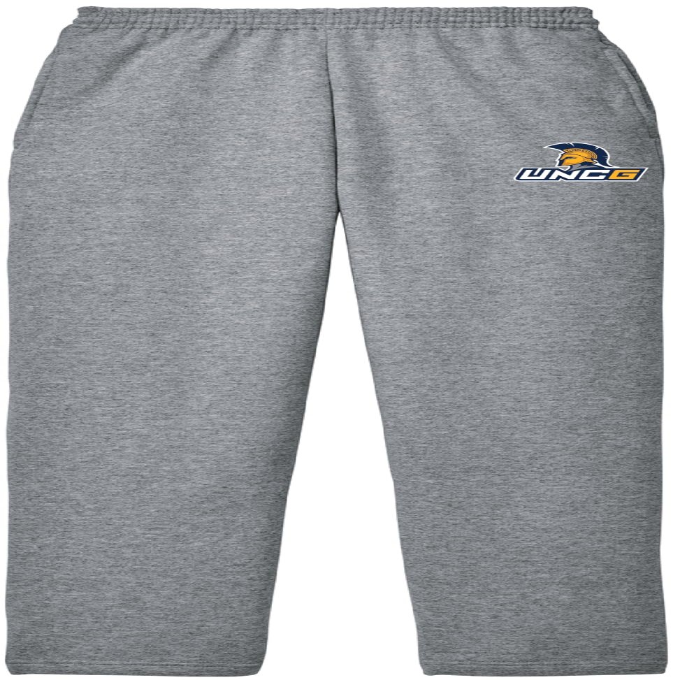 J2 Sport University of North Carolina at Greensboro Sweats Spartans Unisex Sweatpants Apparel Grey
