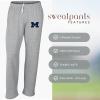 J2 Sport University of North Carolina at Greensboro Sweats Spartans Unisex Sweatpants Apparel Grey view 4