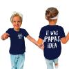 T Shirts for Kids Girls' T Shirt Cute Print Short Sleeve Top 100 to 160 Cotton Clothes Round Kids Long (Blue, 9-10Years) view 3