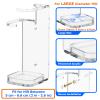 Cosmos 1 Pc Lightsaber Wall Mount Stand Vertical Light Saber Display Rack Acrylic Lightsaber Holder Wall Lightsaber Display Stand Compatible with Savi's Lightsaber (Transparent Clear - 6.6 cm Dia. Thick Helt) view 3