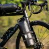 NineFit Basics Fork Bag - Bag Shoulder Bag, Water Proof Panniers & Rack Trunks | Multi Purpose Fork Bag with Reflective Stripes for City Riding Bikepacking Cycling Touring, Black, 23x8.8x5.8cm view 3