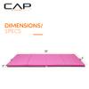 CAP Barbell Folding Exercise Mat  Durable, Anti-Tear, Thick Padding for Fitness, Aerobics, Gymnastics & Home Workouts. 10' x 4' x 3" thick PINK view 4
