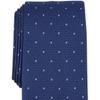Club Room Men's Necktie Florence Dot Navy Blue Tie One Size view 2