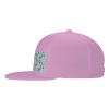 DRTGEDS Cute Penguins Flat Bill Brim Cap Hip Hop,Trucker Hat Men Women Adjustable Baseball Caps Pink view 3