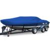 100% Waterproof Boat Cover, Heavy Duty 210D Marine Grade Oxford Cloth Boat Covers Marine Grade Trailerable Boat Cover Fits V-Hull Runabout Fishing Boat Bass Boat,20x22FT=700x254cm view 1