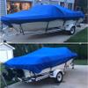 100% Waterproof Boat Cover, Heavy Duty 210D Marine Grade Oxford Cloth Boat Covers Marine Grade Trailerable Boat Cover Fits V-Hull Runabout Fishing Boat Bass Boat,20x22FT=700x254cm view 4