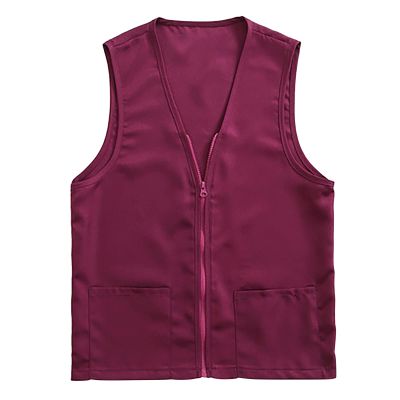 Adult Postulant Activity Vest Supermarket Vests Clerk Workwear Mid Length Coats Women (PP2, XXXL)