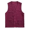 Adult Postulant Activity Vest Supermarket Vests Clerk Workwear Mid Length Coats Women (PP2, XXXL) view 1