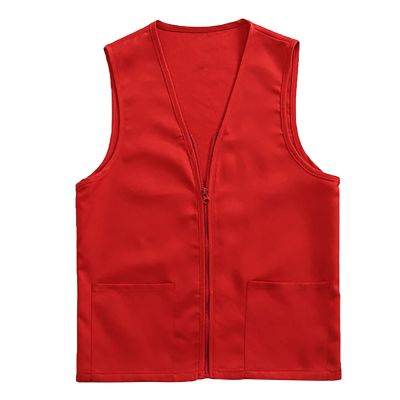 Adult Postulant Activity Vest Supermarket Vests Clerk Workwear Mid Length Coats Women (RD3, S)