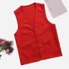 Adult Postulant Activity Vest Supermarket Vests Clerk Workwear Mid Length Coats Women (RD3, S) view 2