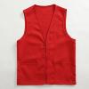 Adult Postulant Activity Vest Supermarket Vests Clerk Workwear Mid Length Coats Women (RD3, S) view 3