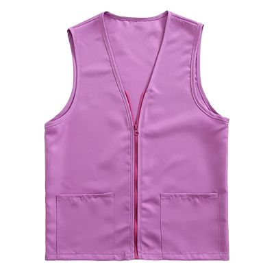Adult Postulant Activity Vest Supermarket Vests Clerk Workwear Mid Length Coats Women (PP1, L)