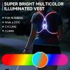 Reflective Running Vest, Running Lights For Runners, Reflective Running Gear Walking Vest For Women, Night Running Gear, Light Up Running Vest, Gifts For Runners, Safety Running Vest For Women & Men view 2