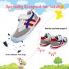 Cozystep Kids Sneakers Toddler Boys Girls School Running Tennis Shoes Lightweight Breathable Sport Athletic Fitness Sneakers with Hook and Loops view 4
