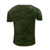 WENKOMG1 4Th of July Shirt for Men Crewneck USA Flag Prined Patriotic Tees Independence Day Lightweiht Workout Shirt, Polo Shirt for Men T Shirts Mens Golf Shirts Hawaiian Shirt(Army Green,5X-Large) view 3