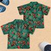 Bigfoot Boys Girls Hawaiian Shirts - Tropical Beach Boys Button Down Shirt Short Sleeve Summer Shirts for Kids Series 5 Size 8Y view 2