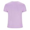 2024 Womens Basic T-Shirts Trendy Summer Crewneck Short Sleeve Crop Tops Knit Ribbed Shirts Slim Fit Tees Y2k Clothes Purple view 3