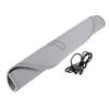 Srutueo Jump Rope Mat Shock Absorption and Sound Insulation Household Mute Mat Indoor Outdoor Fitness Sports Yoga Mat,Black view 3