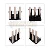 Cricket Spring Return Stumps Wickets Metal Base Multi Surface Placement by Naqqash Sports view 3