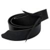BlazingPaws Premium Top Grain Leather Western Horse Saddle Latigo Straps 6 Ft Long with No Holes (Black) view 1