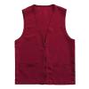 Adult Postulant Activity Vest Supermarket Vests Clerk Workwear Mid Length Coats Women (RD1, M) view 1