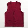 Adult Postulant Activity Vest Supermarket Vests Clerk Workwear Mid Length Coats Women (RD1, M) view 2