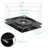 7 Inch 2pcs Boat Seat Swivel Mount Plate,Square Swivel Mechanism for Furniture Recliner Chair,Bar Stool Swivel Plate Replacement view 4