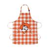 FOCO Oklahoma State Cowboys NCAA Plaid Apron view 1