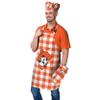 FOCO Oklahoma State Cowboys NCAA Plaid Apron view 2