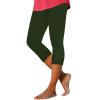 LCMTWX Yoga Clothes for Women Off The Shoulder Sweatshirt Yoga Capri Pocket High Waisted Jeans for Women Running Leggings for Women Boho Capris for Women Capri for Women Plus Size view 1