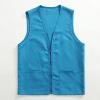 Adult Postulant Activity Vest Supermarket Vests Clerk Workwear Mid Length Coats Women (BU2, XXXL) view 3