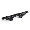 QIRUIMY Optic Mount Modular Lightweight Elevated Optical Mount for PEQ/NGAL/558 8T Red Dot /G33/G43 3X Magnifier,Lightweight Lower 1/3 Style Optics Riser Scope Mount for 20mm Rail view 1