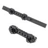 QIRUIMY Optic Mount Modular Lightweight Elevated Optical Mount for PEQ/NGAL/558 8T Red Dot /G33/G43 3X Magnifier,Lightweight Lower 1/3 Style Optics Riser Scope Mount for 20mm Rail view 3