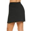 Women's Active Performance Skort High Waist Stretch Activewear Lightweight Skirt for Running Tennis Golf Sports (Large,Black) view 4