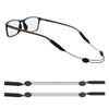 WHENON Glasses Strap for Sports, Adjustable Glasses Holder Strap, Sunglasses Strap for Men and Women, Eyeglasses Holders Around Neck (14inches) 2 Pcs